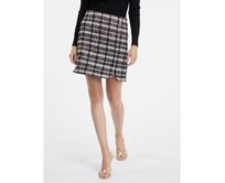 Černá dámská kostkovaná sukně Černá, 42
