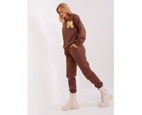 Dámská souprava VESIT tmavě hnědá Hnědá, Univerzální