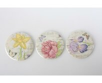 Magnet "FLOWERS-metal" 7cm/3dr.