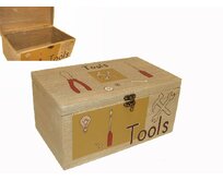 Dřevěná krabice "TOOLS" 30x18x15cm