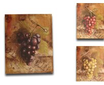 Obraz "GRAPES" 41x51x3/3dr.