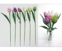 Umělá květina tulipán "SPRING" 44cm/6b.