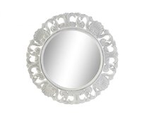 Zrcadlo "ROUND WHITE" MDF 47x2x47cm