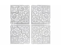 Set 4ks dekorací "MANDALA" 90x3.5x90cm