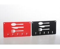 Věšák "CUTLERY B&R" 22x12/2b.