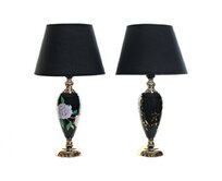 Stolní lampa "BLACK ELEGANCE" 28x50/2dr.