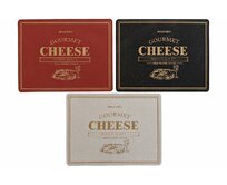 Prostírání "CHEESE" 45x30x0.5/korek/3dr.