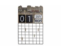 Kalendář + memo "FRENCH" 30x3.5x47cm
