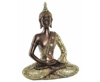 Soška "BUDDHA-GOLDEN" 29x14x38cm