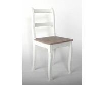 Židle "FRONT BROWN" 42x42x89cm