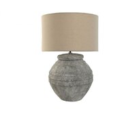 Stolní lampa "WORN OUT" 31x31x39/cement