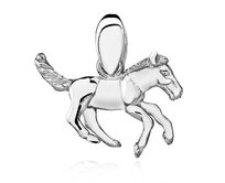 Klenoty Amber Stříbrný kůň
