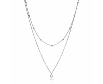 Klenoty Amber Stříbrný kuličkový náhrdelník stříbro Ag 925/1000