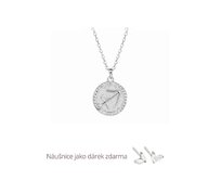 Klenoty Amber Stříbrný náhrdelník Střelec stříbrná , stříbro Ag 925/1000