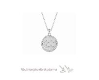 Klenoty Amber Stříbrný náhrdelník Vodnář stříbrná , stříbro Ag 925/1000