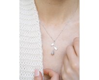 Klenoty Amber Stříbrný přívěsek růže včetně řetízku stříbrná , stříbro Ag 925/1000