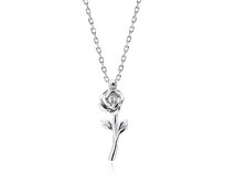 Klenoty Amber Stříbrná růže – něžný řetízek jako z příběhu Malého prince ✨  stříbrná , stříbro Ag 925/1000