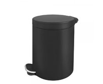 DURAmat Odpadkový koš 5l, černý,20,3x27,2x27 cm