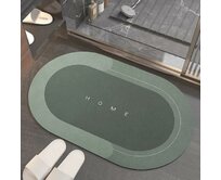 DURAplast Absorpční koupelnová předložka 50x80, CLEAN&DRY, zelená