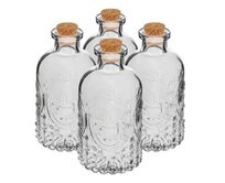 Browin Láhev 240 ml s korkem, 4ks