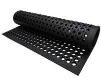 DuraHome Rohož guma, Domino, s nájezdem, 90x150x1,3 cm