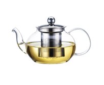 kamille Konvice skleněná na čaj s nerezovým sítkem 800 ml, KM-0783M