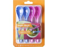 DuraHome Lžička plastová MAGIC HOT 15 cm_4ks