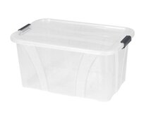 DuraHome Plastový úložný průhledný Master box 14 l