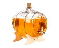 DuraHome Skleněný soudek ŠTĚSTÍ LUX, 4l, hladký