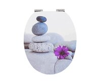 DuraHome Sedátko WC,  STONES, MDF, soft close