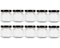 DuraHome Sklenice zavařovací 100ml s víčkem 53, 10ks