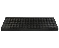 DuraHome Nášlapná schodišťová rohož gumová HUMITE černá 25x75 cm