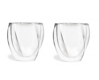 Vialli Design Sada 2 dvoustěnných sklenic, 250ml, CRISTALLO 5486