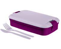 Curver LUNCH & GO box - fialový fialová, Plast