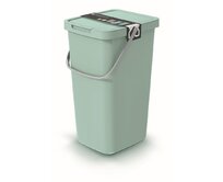 Prosperplast Odpadkový koš SYSTEMA Q COLLECT světle zelený, objem 25 l Světle zelená, 29.5, Plast