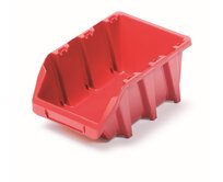 Prosperplast Plastový úložný box BINEER LONG 295x198x133 červený červená, 29.5, Plast