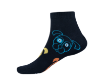 Ponožky - Pes černý nízké