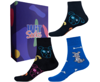 Dárkové balení ponožek PES Velikost: 35-38, Barva: Vícebarevná Vícebarevná, 35-38