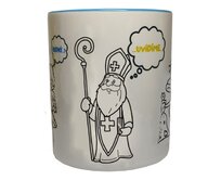 Hrnek - "Mikulášská rodina" - VYBARVI MĚ