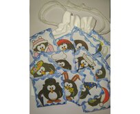 Látkové pexeso - tučňák