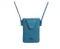 Kabelka na mobil MOLY modrá Modrá, Small