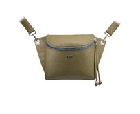 Crossbody ledvinka SALOME safari Zelená, Medium