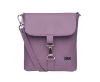 Malá klopová  sportovní  kabelka ELA lila Zelená, Small