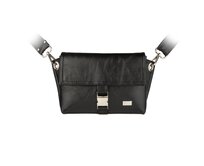 Crossbody kabelka/ledvinka ELVEE černá temná Černá, Small