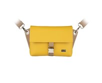 Crossbody kabelka/ledvinka ELVEE žlutá, taupe Žlutá, Small