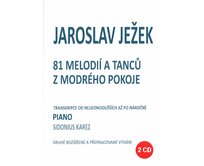 Jaroslav Ježek: 81 melodií z Modrého pokoje - noty + 2 CD