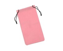 Ochranný sáček na brýle Pink Růžová, Polyester