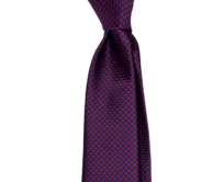 Červená kravata s pepito vzorem Modrá, Polyester