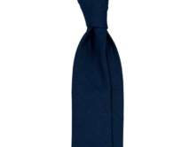 Tmavě modrá kravata Modrá, Polyester