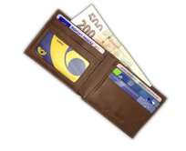 Pánská peněženka Minimalist Brown Hnědá, umělá kůže